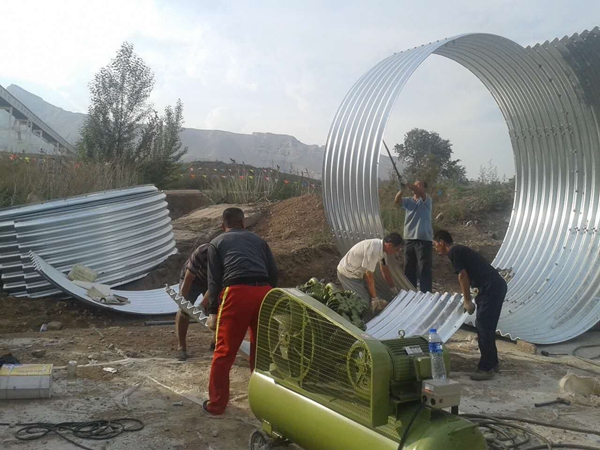 拼裝鋼波紋管 拼裝鋼波紋管